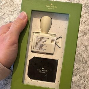 Kate Spade Rotating Stamp & Ink Pad